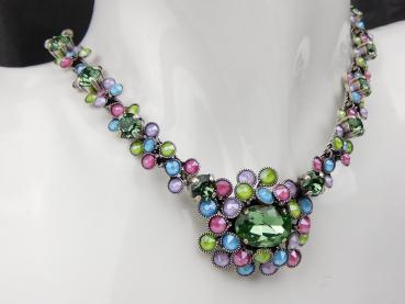 Caviar Treasure Halskette Pastel Multi groß von Konplott